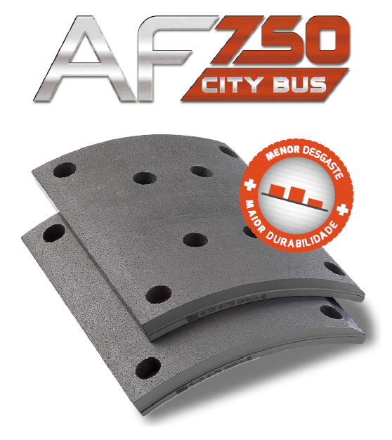 Lona de freio Fras-le AF/750 City Bus