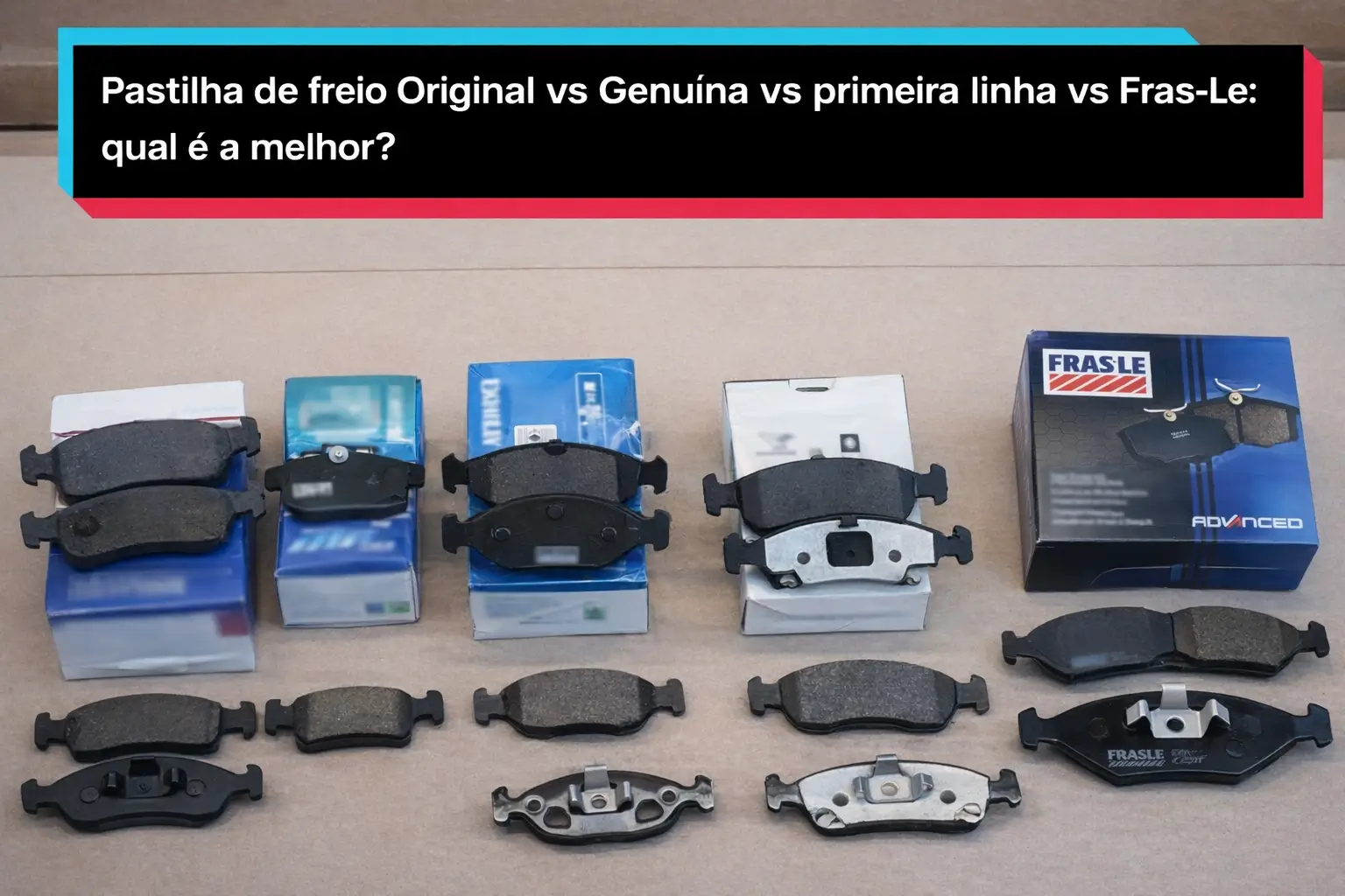Como avaliar a melhor pastilha de freio para o seu cliente?